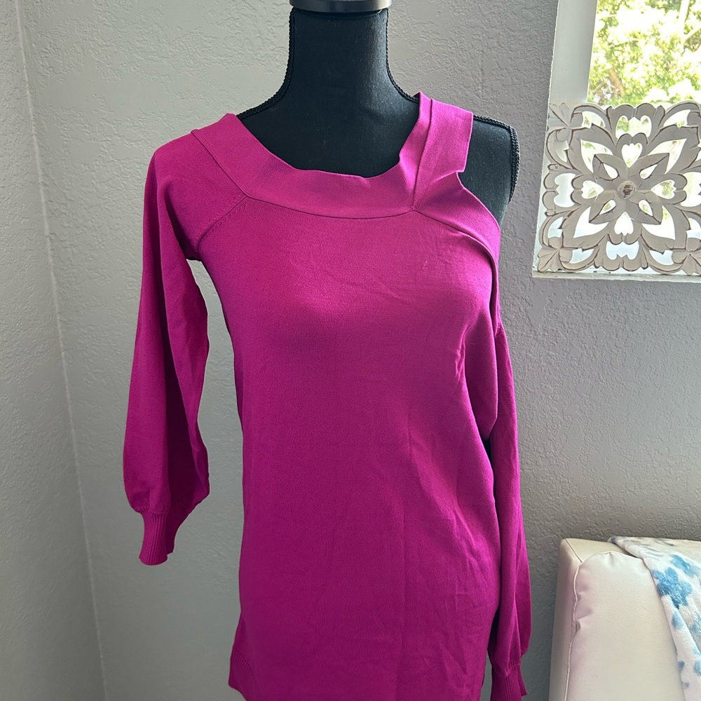 INC long off the shoulder sweater